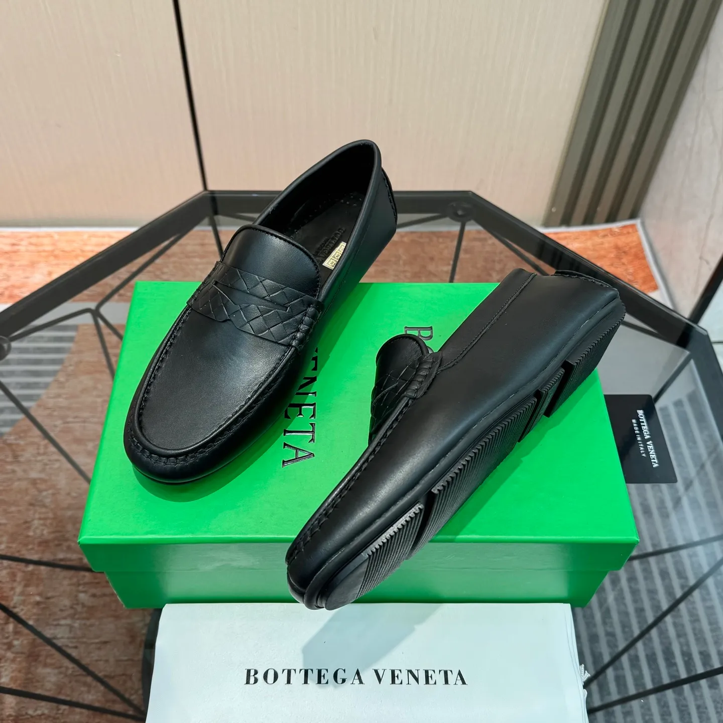 Men's shoes 💰560 Botte* Venetta (BV)] Official website synchronization, high-end quality! 38-45